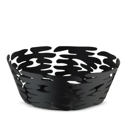 Basket, Black; 18 Cm