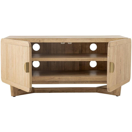 Serrone Cabinet, Nature, Rubberwood