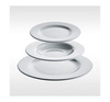 ALESSI Platebowlcup dessert plate white