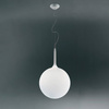 Castore Sospensione 140 -E14 Artemide Lampa wisząca biała mała