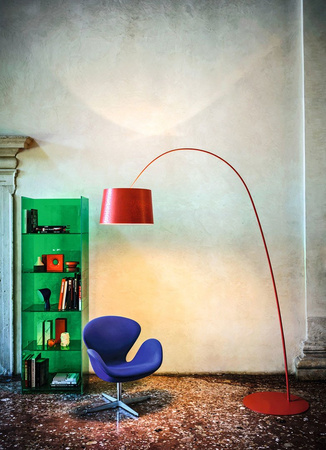 FOSCARINI Twiggy floor lamp red