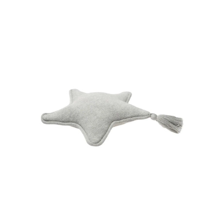 Poduszka Lorena Canals TWINKLE STAR GREY szara