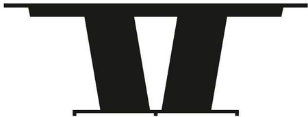 Dining table #39 SKOVBY black