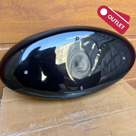 Bread bin ALESSI Gnam black (outlet)