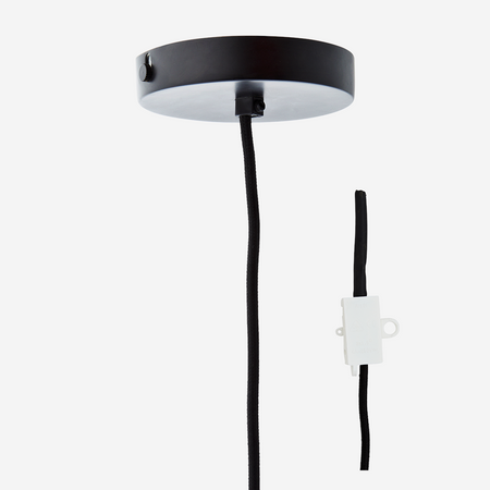 Lampa wisząca Madam Stoltz CYLINDER czarna