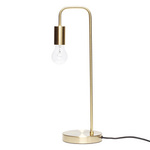 HÜBSCH VALLEY brass table lamp