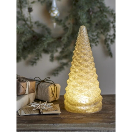 Emilius Deco Tree, Silver, Recycled Glass