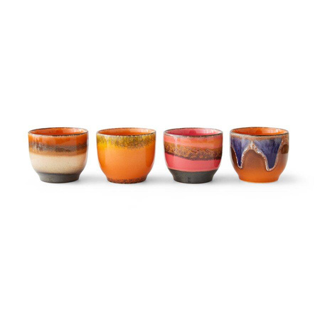Zestaw filiżanek ceramicznych do kawy 70's java