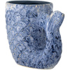 Ariella Vase, Blue, Stoneware