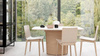 Dining table #116 SKOVBY natural