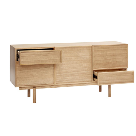 HÜBSCH CUBE sideboard natural