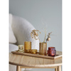 Sanga Tray w/Votive, Brown, Glass