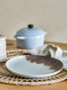 Paula Plate, Brown, Stoneware