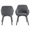 Dining Chair With Armrest CLOVER Unique