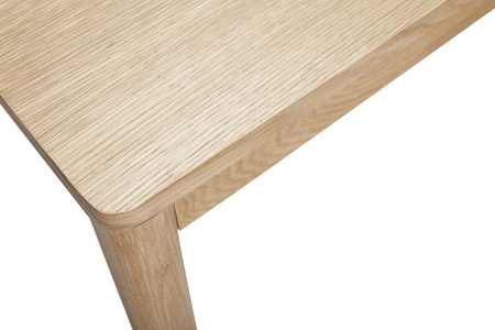 HÜBSCH oak table 140 cm natural