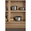 Stainless Steel Saucepan 1.1 l 13 cm ceramic Slip-Let® coating