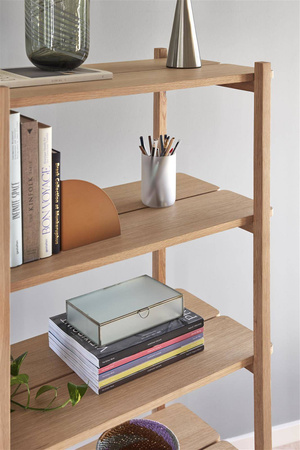 Double shelf HÜBSCH MASON natural size L