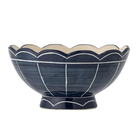 Caliam Bowl, Blue, Stoneware