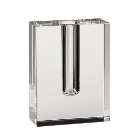 Glass vase HÜBSCH CLEAR transparent