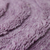 Round woolen rug lilac (150x150cm)