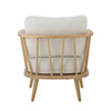 Fotel Bloomingville MILLOR naturalny