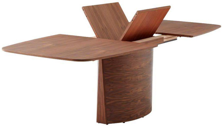 Dining table #117 SKOVBY brown black