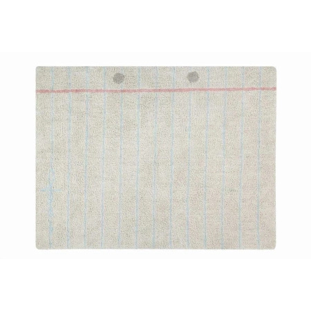 Dywan bawełniany Lorena Canals NOTEBOOK beżowy 160 x 120 cm