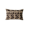 Poduszka hkliving RUSTIC brązowa rozmiar 40x25 cm