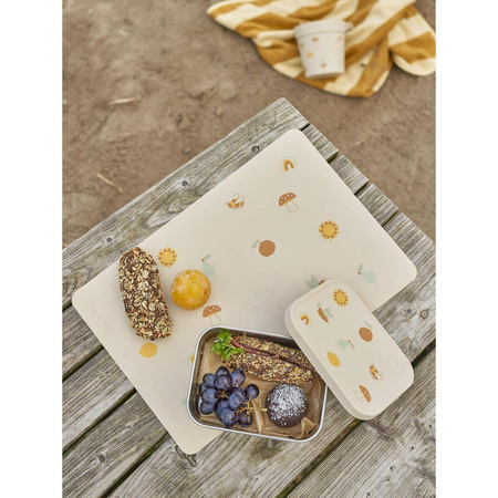 Agnes Placemat, Nature, Silicone