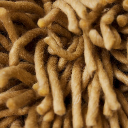 Rugged woolen cushion olive (50x50cm)
