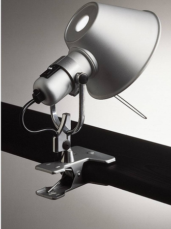 Lampa Artemide Tolomeo Pinza LED srebrna
