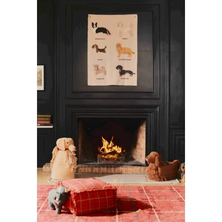 Puf Lorena Canals WOUF WOUF czerwony