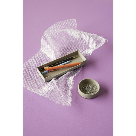 Okrągła taca Hübsch DISTRICT szara