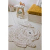Dywan bawełniany Lorena Canals ANIMAL RUGS beżowy 135 x 130 cm