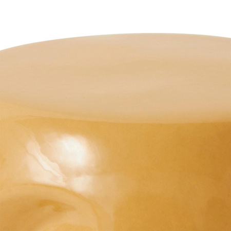 Currents ceramic side table sand