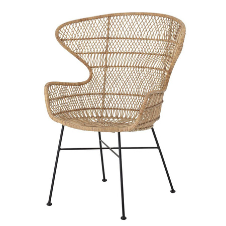 Oudon Lounge Chair, Nature, Rattan