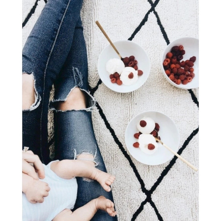 Dywan bawełniany Lorena Canals BEREBER STYLE beżowy 230 x 80 cm