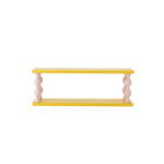 Bibiola Shelf, Yellow, MDF