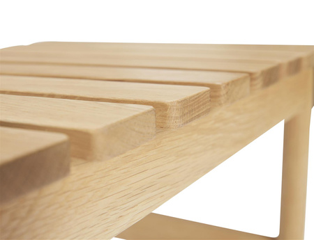 Bench L122 HÜBSCH ROW natural