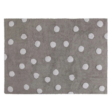 Dywan bawełniany Lorena Canals TOPOS GRIS szary 160 x 120 cm