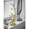 Avoa Table Mirror, Black, Glass