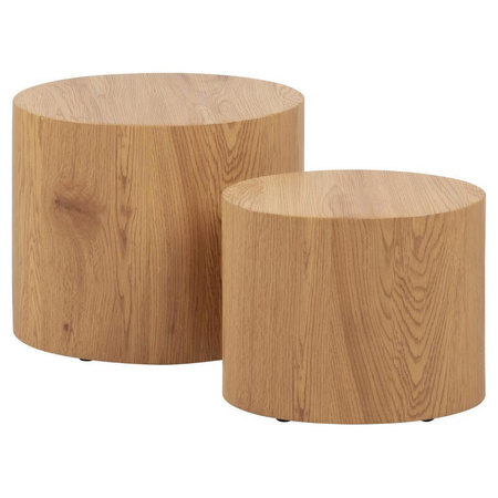Coffee Table FERN Unique matt wild oak