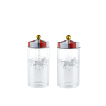Circus - Set of Two Glass Jars