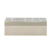Kabela Box w/Lid, Grey, Resin