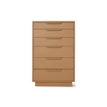 Chest of 6 drawers camel