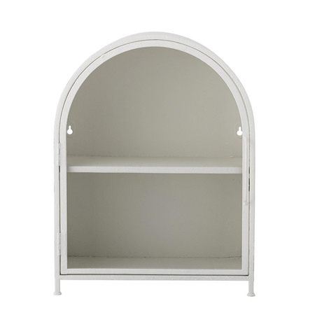 Soria Cabinet, White, Metal