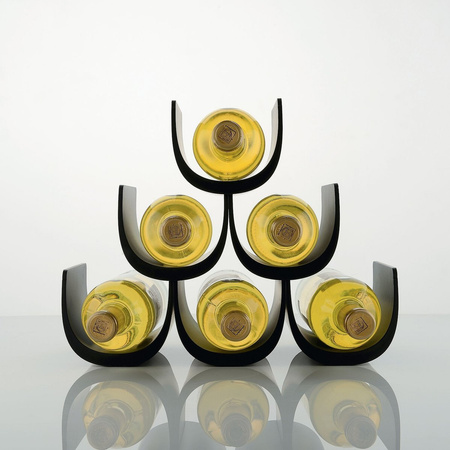 ALESSI NOE bottle rack black