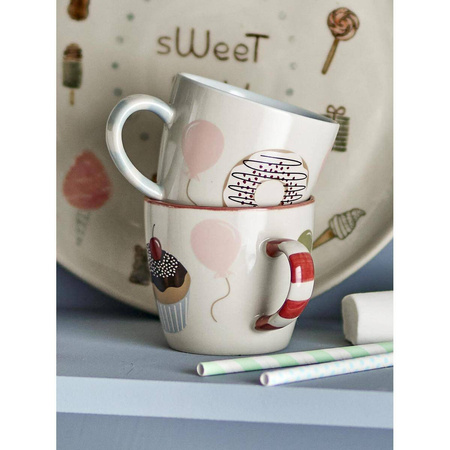 Darby Cup, Red, Stoneware