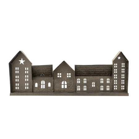 Świecznik Bloomingville NOELI złoty