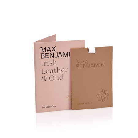 Irish Leather & Oud Fragrance Card